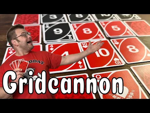 Can You Beat Gridcannon? A SOLITAIRE PUZZLE Card Game!