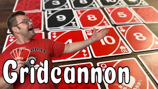 Can You Beat Gridcannon? A SOLITAIRE PUZZLE Card Game!