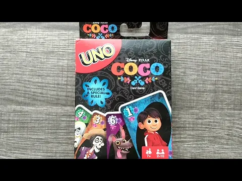 UNO Disney Pixar Coco Card Game