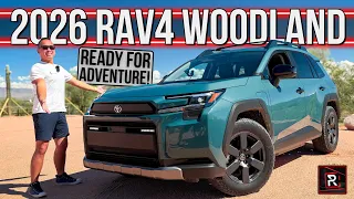 The 2026 Toyota RAV4 Woodland Is A Plug-In Hybrid SUV Made For Bigger Off-Road Adventures