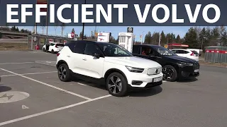 Volvo XC40 69 kWh FWD range test
