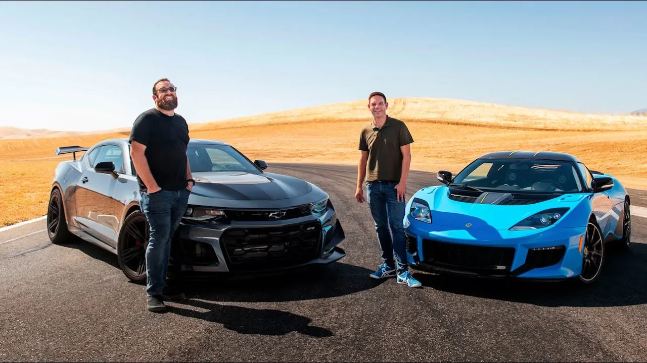 Odd Couple Clash! 2019 Chevrolet Camaro ZL1 1LE vs. 2020 Lotus Evora GT—Head 2 Head Preview Ep. 117