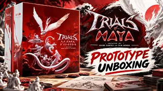 Trials of Maya Unboxing | Gamefound Preview