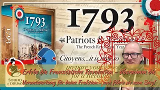 1793 Patriots & Traitors - Lebe die Französische Revolution - führe deine Fraktion zum Sieg!