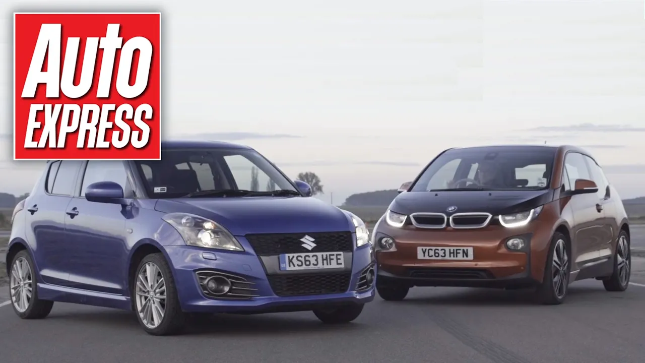 BMW i3 vs Suzuki Swift track battle