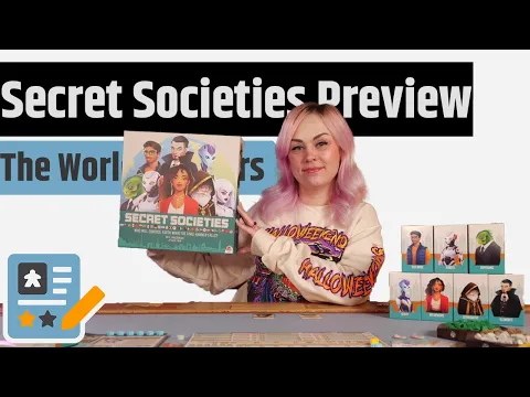 Secret Societies Preview - Power Is Bought, Not Conquered