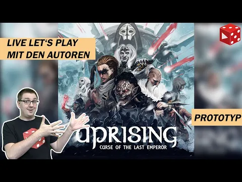 Uprising: Curse of the Last Emperor - German Live Let's Play with the Designers