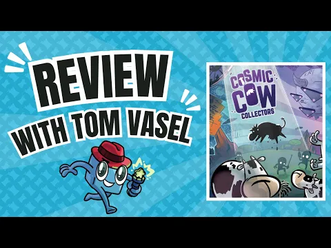 Cosmic Cow Collectors Review:  Quick Take with Tom Vasel