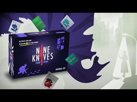 Nine Knives Card Game Kickstarter – Strategize. Sabotage. SURVIVE!