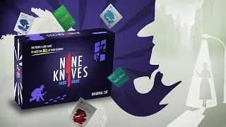 Nine Knives Card Game Kickstarter – Strategize. Sabotage. SURVIVE!