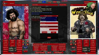 Ken Patera v Jimmy Garvin Chain Match Filsinger Games Solo Card Dice Wrestling rpg Mythic GME OCW 35