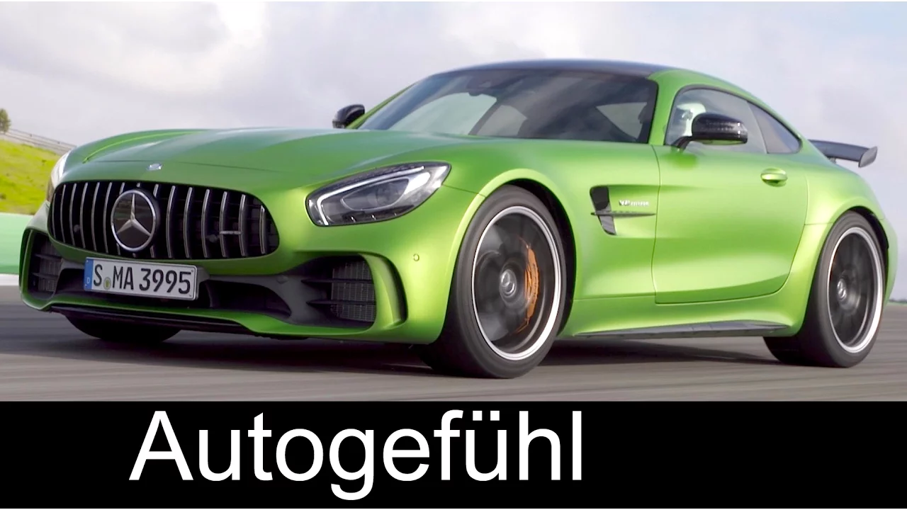 Mercedes-AMG GT R startup sound racetrack exterior/interior preview