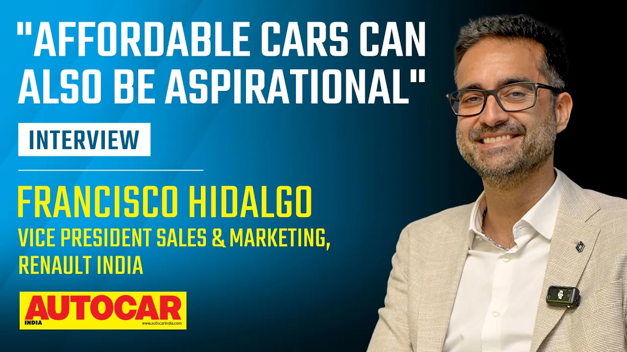 Renault Kwid range simplified to just 2 variants - Francisco Hidalgo | Interview | Autocar India