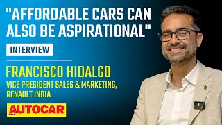 Renault Kwid range simplified to just 2 variants - Francisco Hidalgo | Interview | Autocar India