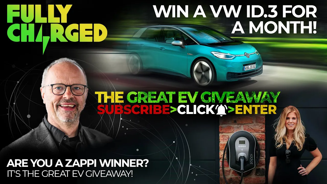 Win a VW ID.3 for 1 month & who has won a Zappi? | SUBSCRIBE to win 'The Great EV Giveaway'