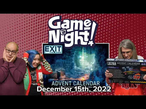 GameNight! 24 Days of Advent - Exit: The Game – Advent Calendar: The Mystery of the Ice Cave Dec. 15