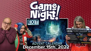 GameNight! 24 Days of Advent - Exit: The Game – Advent Calendar: The Mystery of the Ice Cave Dec. 15