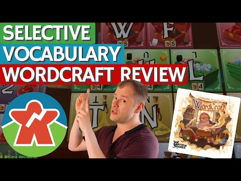 Wordcraft - Board Game Review - Selective Vocabulary