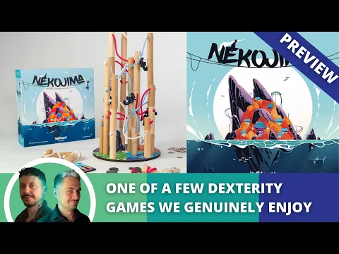 Nekojima: Preview. One of a few dexterity games we genuinely enjoy.