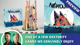 Nekojima: Preview. One of a few dexterity games we genuinely enjoy.