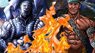 Cosmic Charcoal Match Omega vs Chaos on Kronos Champions of the Galaxy Live Play Filsinger Games