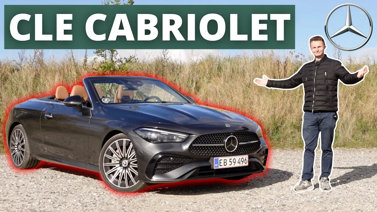 Den PERFEKTE bil til strandvejen! Mercedes CLE 450 Cabriolet TEST