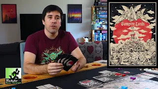Vampire Lords Deckbuilding and Area Control in a very thematic and gorgeous game