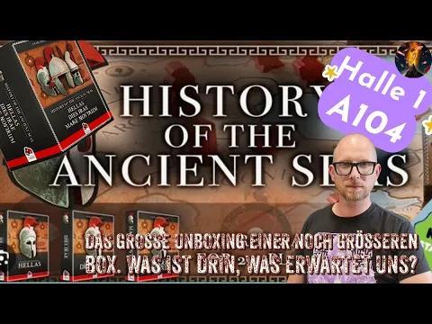 Unboxing - History of the Ancient Seas - Sound of Drums - die Riesenbox ist da!