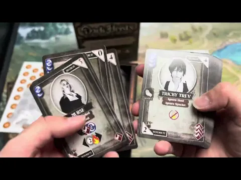 “Dark Heists” Board Game Unboxing