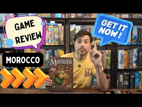 Morocco is WAY better than it's BGG Score.