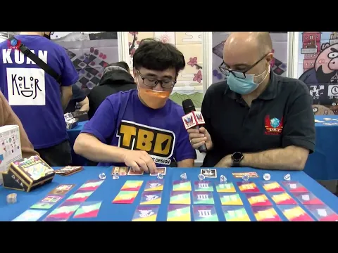 Colorful Treasure: Game overview and interview at Spiel 2022 from @Taiwan Boardgame Design