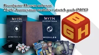Boardgame Heaven unboxing 64: Myth Journeyman extras