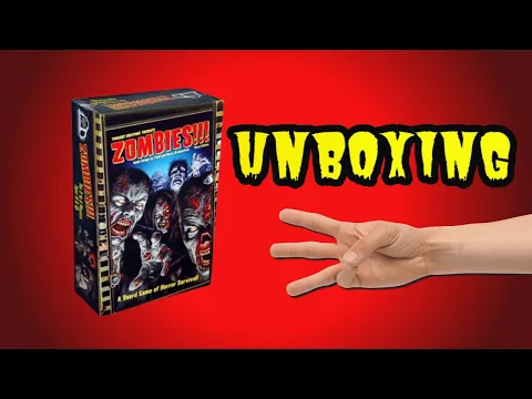 Zombies!!! 3rd Edition - Unboxing - Lucky Roll Reviews