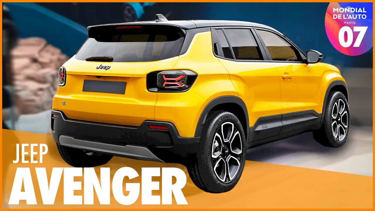 JEEP AVENGER 🤔 La SEULE vraie Nouveauté du SALON ?!