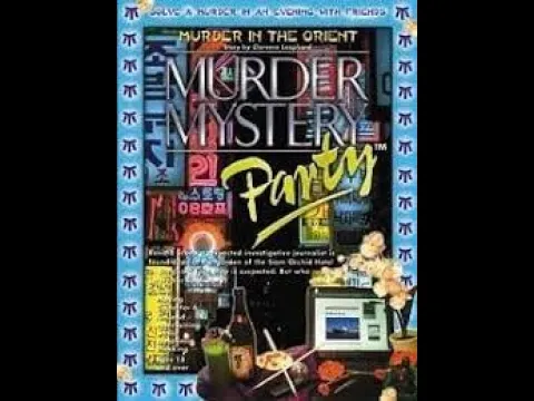 Murder Mystery Party 'Murder in the Orient' Cassette Audio