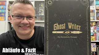 Ghost Writer (Pegasus Spiele) - Mehr als nur ein Wortspiel! Faszinierend zu spielen!