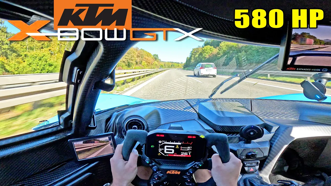 KTM GT-XR is STREET LEGAL MADNESS / 100-200 AUTOBAHN & SOUND