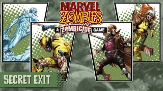 Marvel Zombies: A Zombicide Game (Mission MZ1) Board Game Gameplay | Twitch/YouTube Live Stream