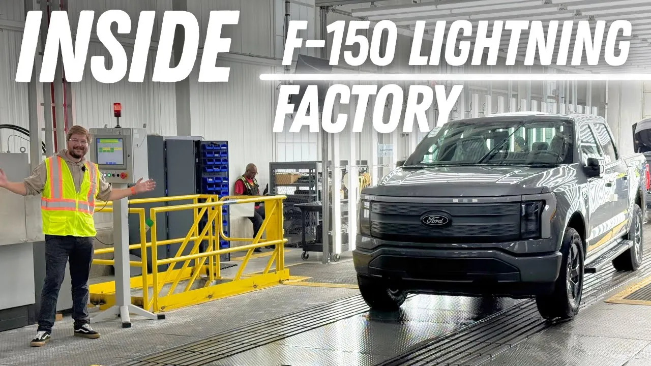 Inside The F-150 Lightning Factory! Full Tour Of The Ford Rouge Electric Vehicle Center