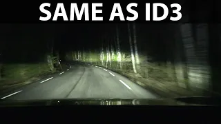 VW ID4 1st Max LED matrix headlights test