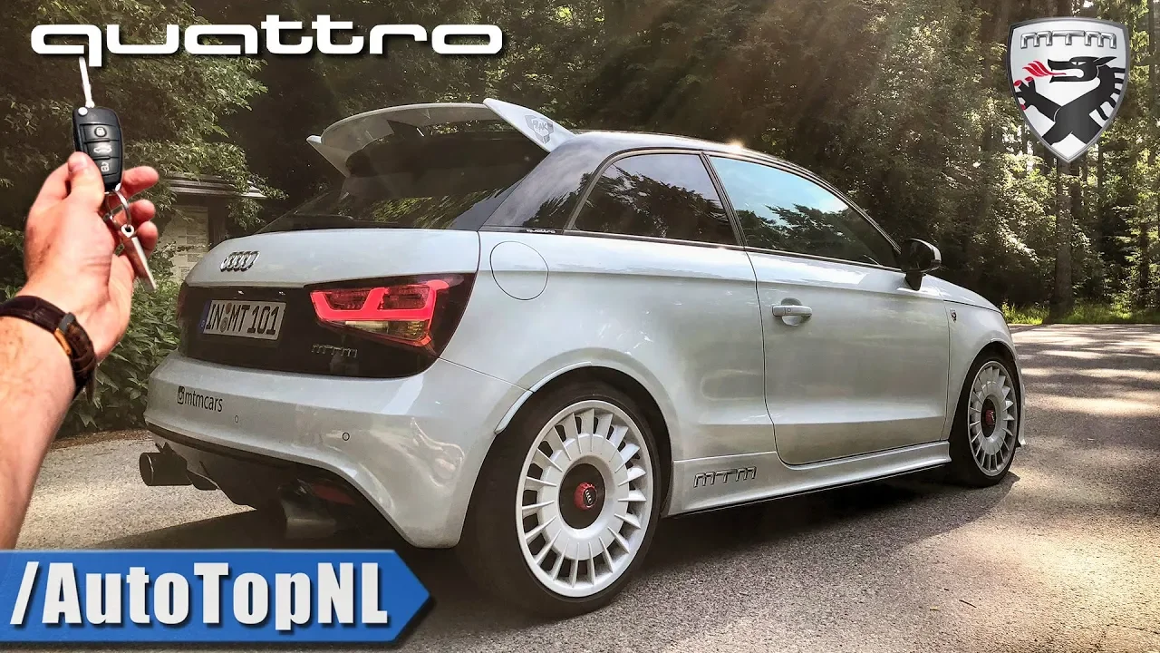 380HP AUDI A1 QUATTRO MTM | REVIEW POV Test Drive by AutoTopNL