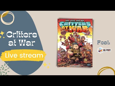 Air, Land and Sea: Critters at War Playthrough | 試玩 |直播