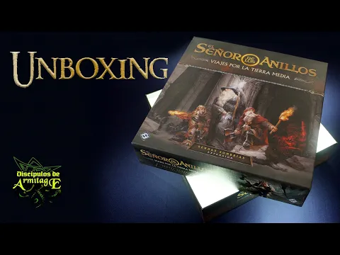 SENDAS SOMBRÍAS Unboxing - El Señor de los Anillos Viajes por la Tierra Media