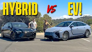 2026 Lexus ES Hybrid vs. EV Driven: The One to Buy WILL Surprise You!