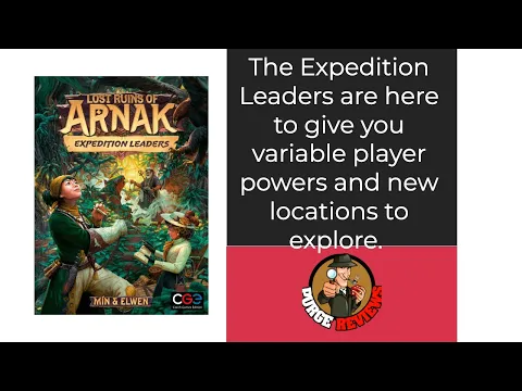 Lost Ruins of Arnak Expedition Leaders by Purge Reviews : Do you need this expansion?