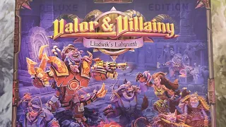 Valor & Villainy: Lludwik's Labyrinth + Antagonist's Arsenal Erweiterung Unboxing (deutsch/german)