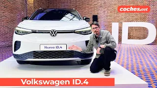 Volkswagen ID.4 | Primer Vistazo / Preview en español | SUV Electrico | coches.net