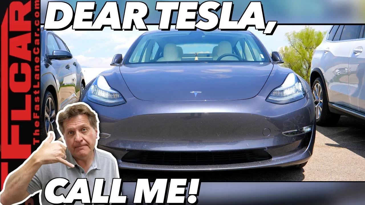 Dear Tesla We Need to Talk! Please Call - Thrifty 3 Surprising Update
