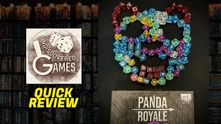 Quick Video Review of Panda Royale