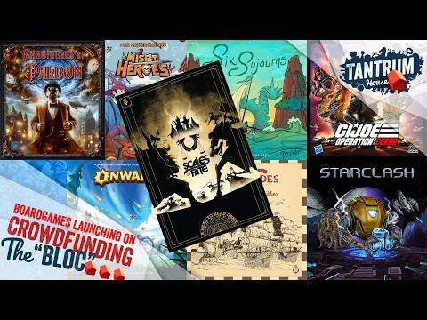 Upcoming Board Games: Second Half of March 2025: the BLOC